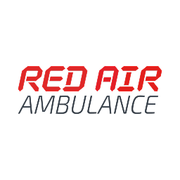 Red air ambulance